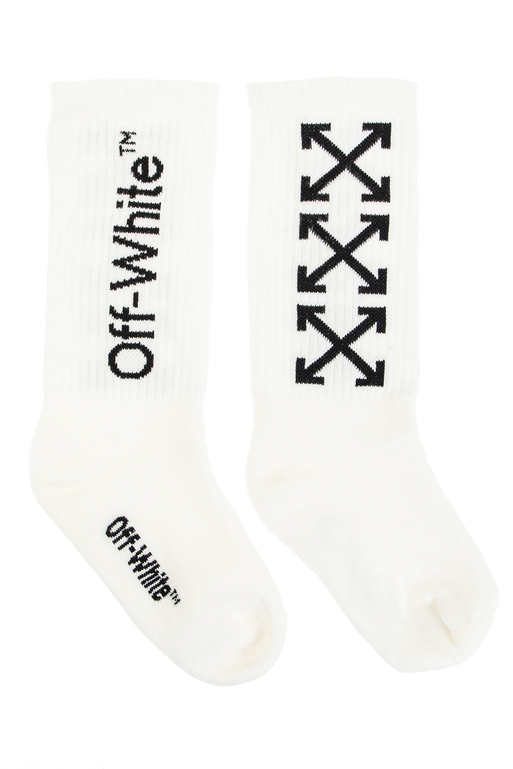 Socks with logo Off White Kids SchaferandweinerShops Japan